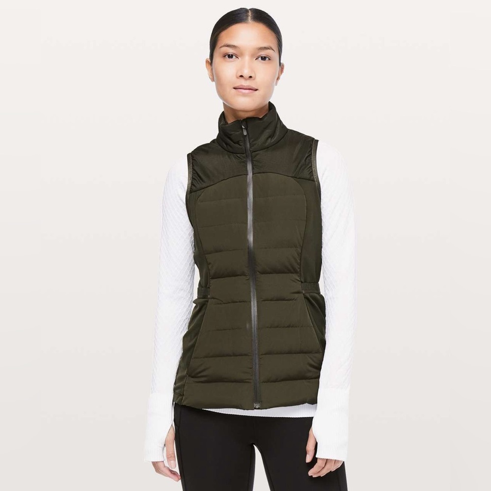 Down for it all running vest